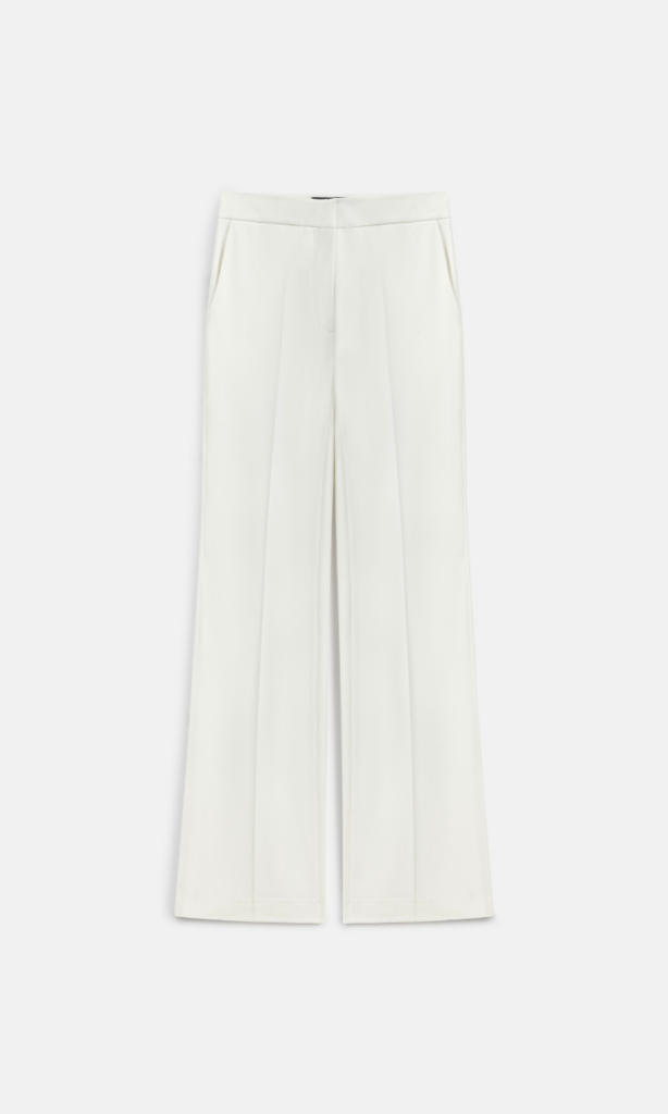 Alin Pant in White