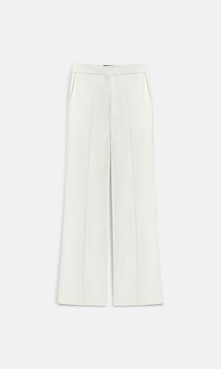 Alin Pant in White