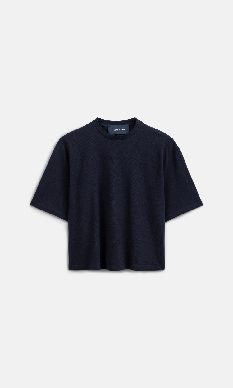 Lydia Top in Navy