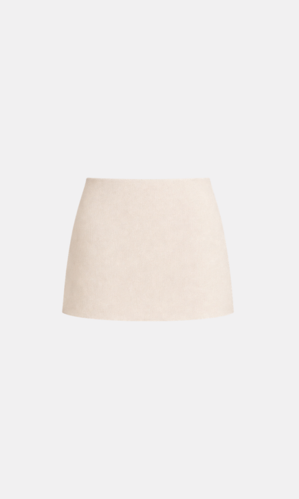 Derin Mini Skirt in Cream
