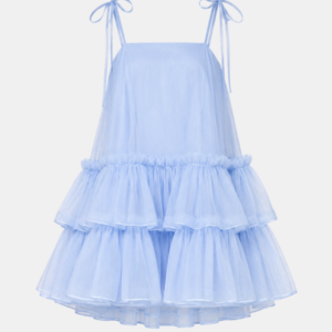 Peony Over Dress in Blue